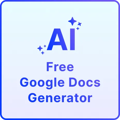 AI Google Docs Generator, Google Docs Maker Online